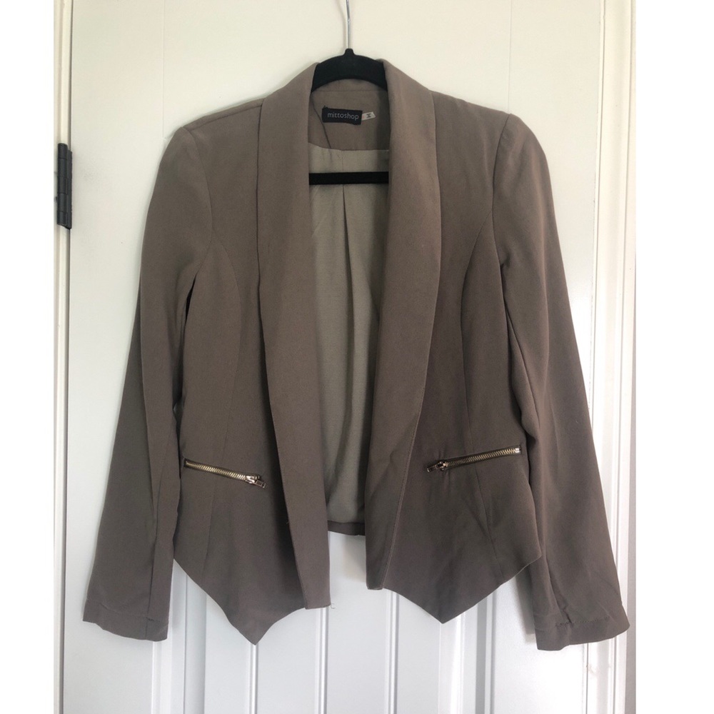 Mittoshop Olive Green Blazer